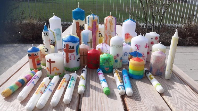 Osterkerzen 2
